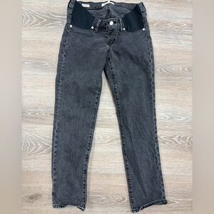 Madewell Maternity Side-Panel Perfect Vintage Jeans